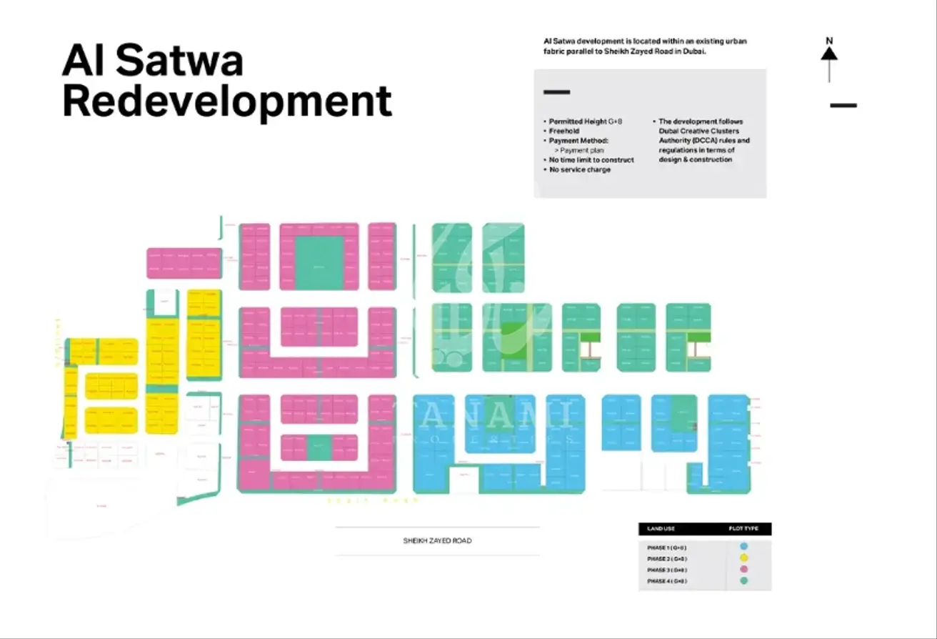 LAND FOR SALE IN SATWA ROAD, AL SATWA