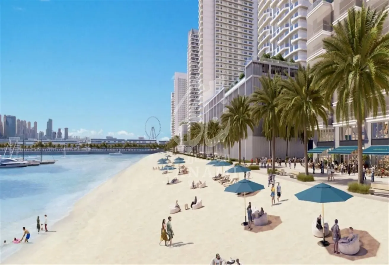 APARTMENT FOR SALE IN BEACHGATE BY ADDRESS, EMAAR BEACHFRONT