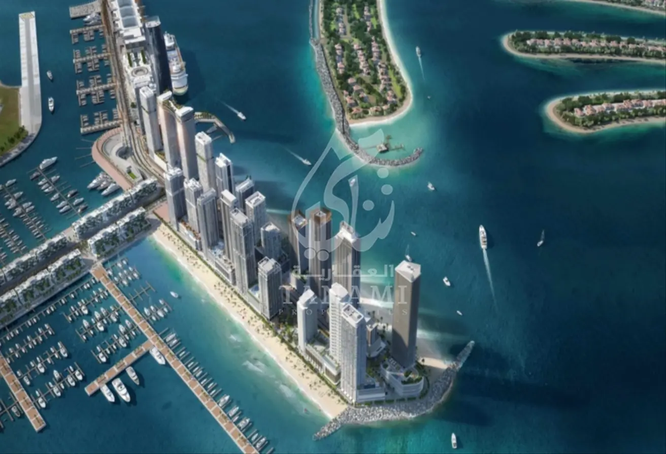 APARTMENT FOR SALE IN BEACHGATE BY ADDRESS, EMAAR BEACHFRONT